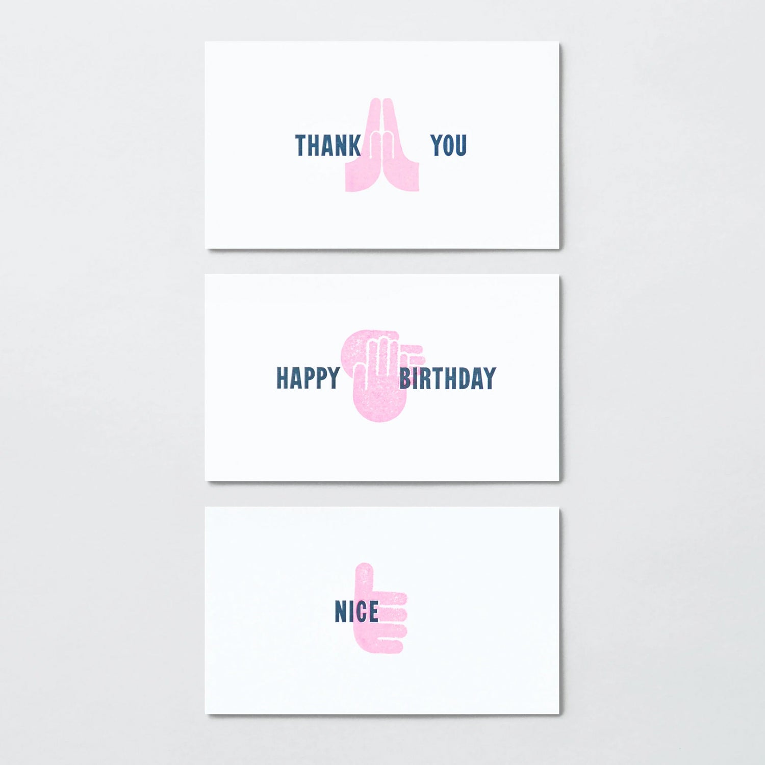 One Word Card / Papier Labo.