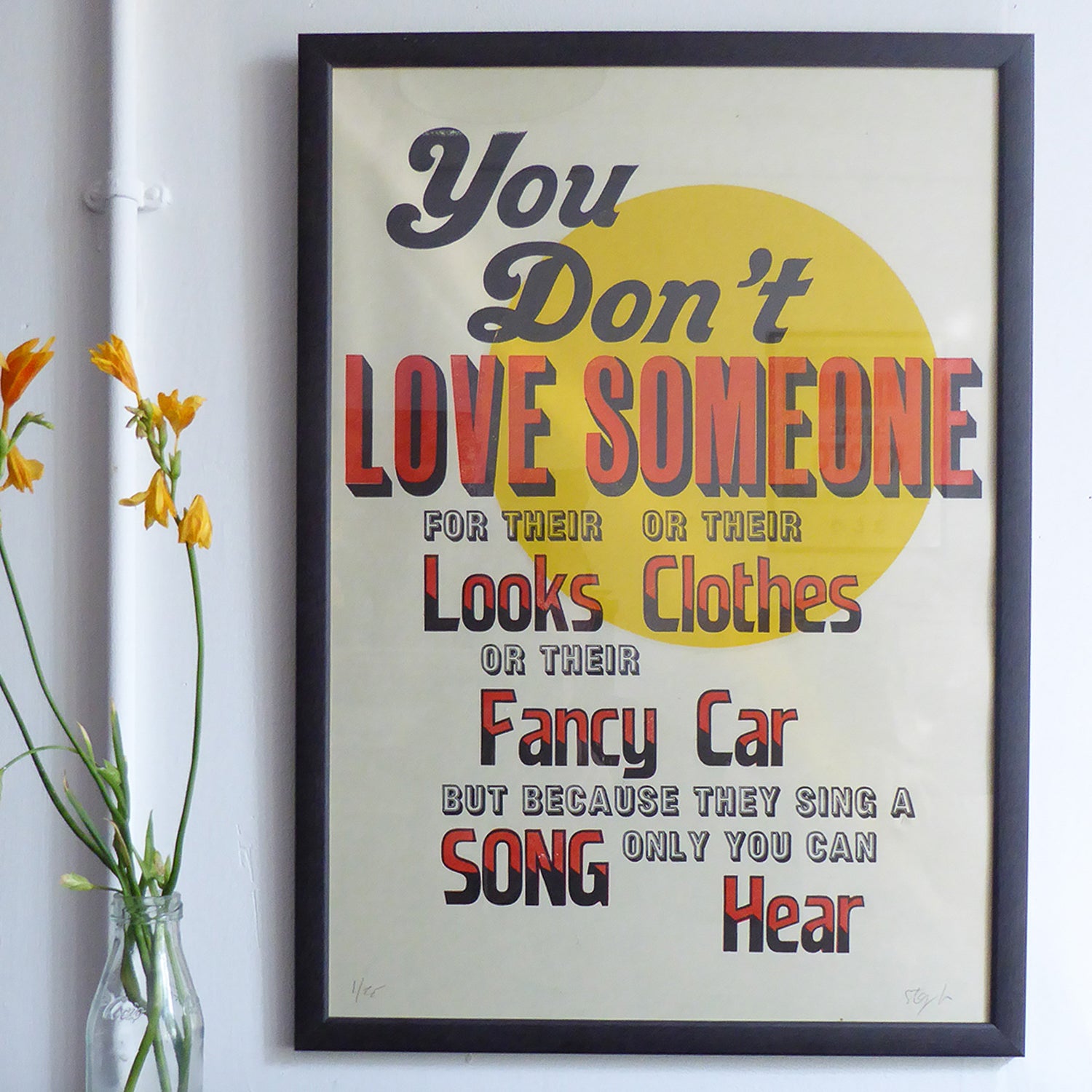 A Song Only You Can Hear/ Poster