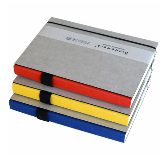 Bauhaus Purist Grey Notebook A5 (Bindewerk)