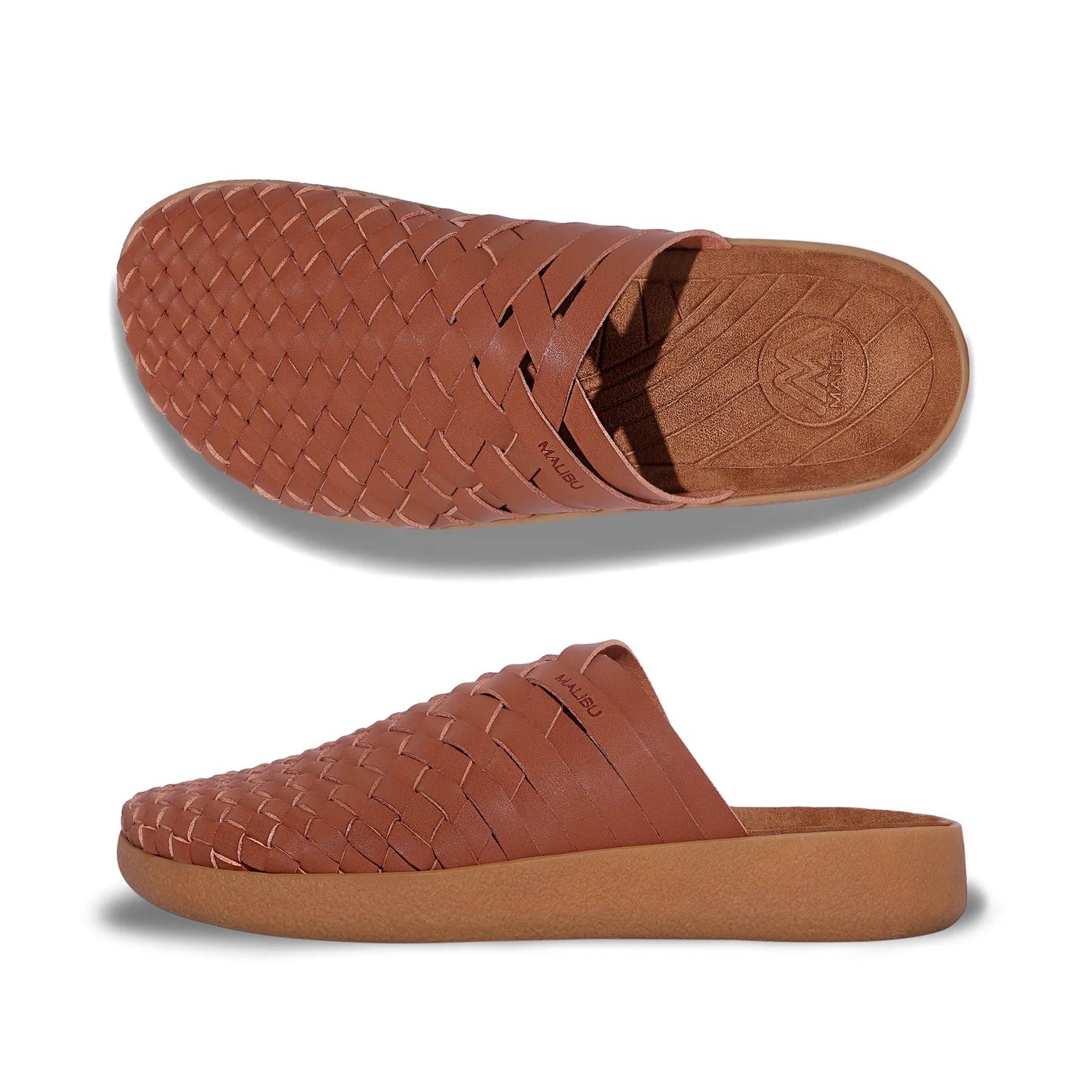 COLONY/ Vegan Leather/ Crepe/ Whiskey Tan (Malibu Sandals)