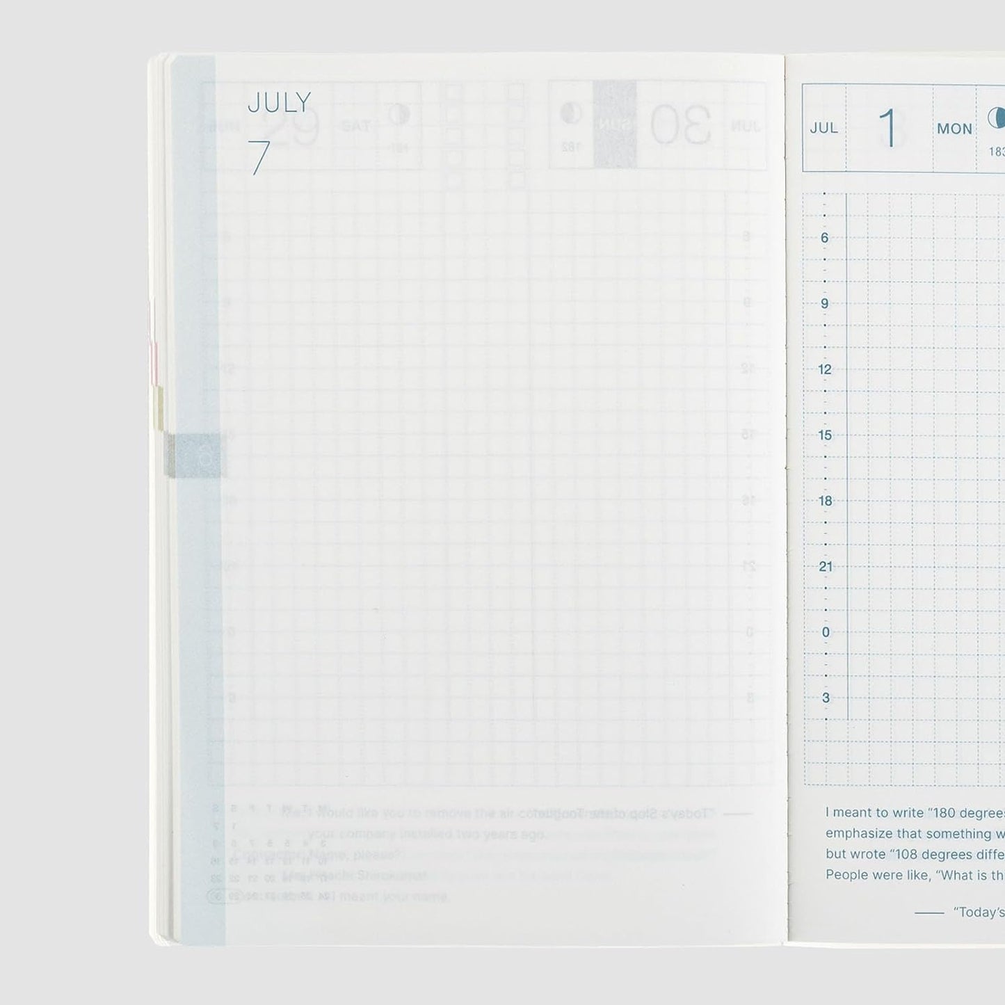 2024 Planner / HON A6 Paper Series (HOBONICHI TECHO)