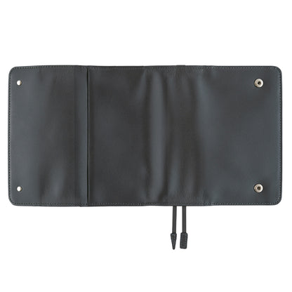 A6 Cover Leather/ Charcoal Gray