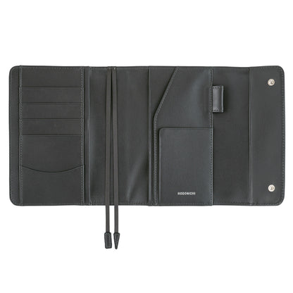 A6 Cover Leather/ Charcoal Gray