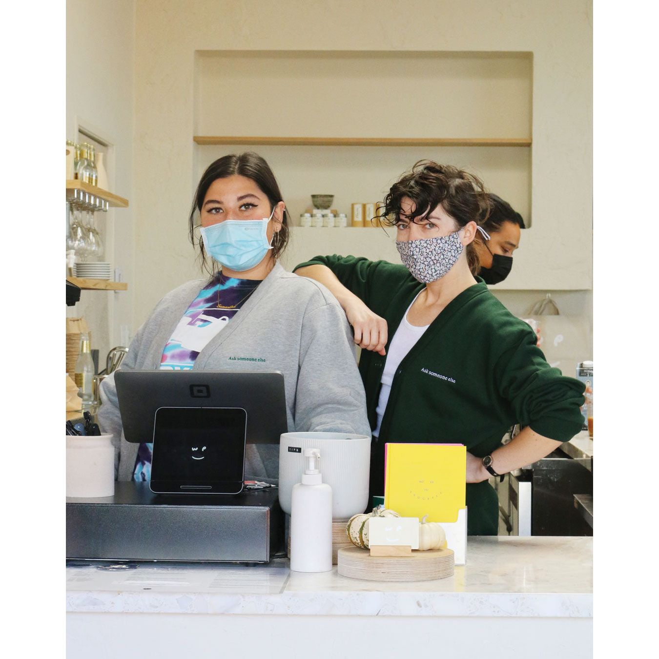 Ask someone else Cardigan / Green