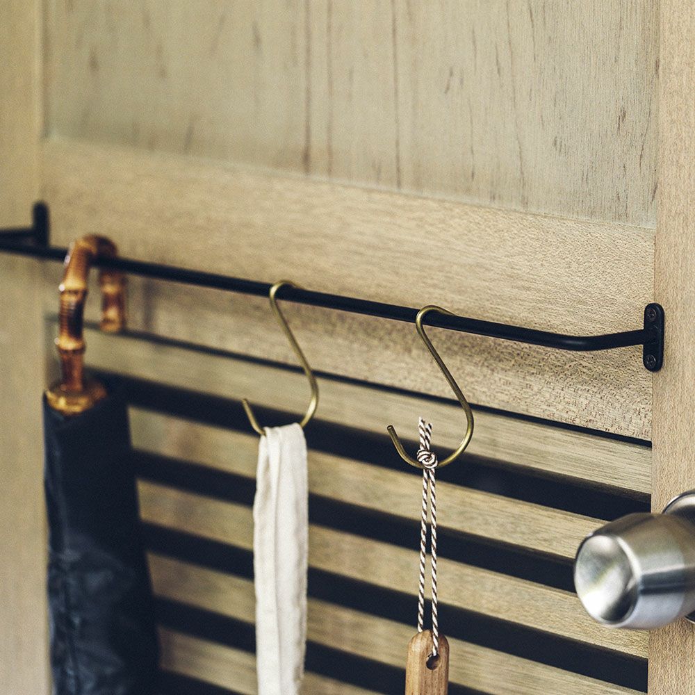 Fog linen work / Iron Towel Bar / Medium