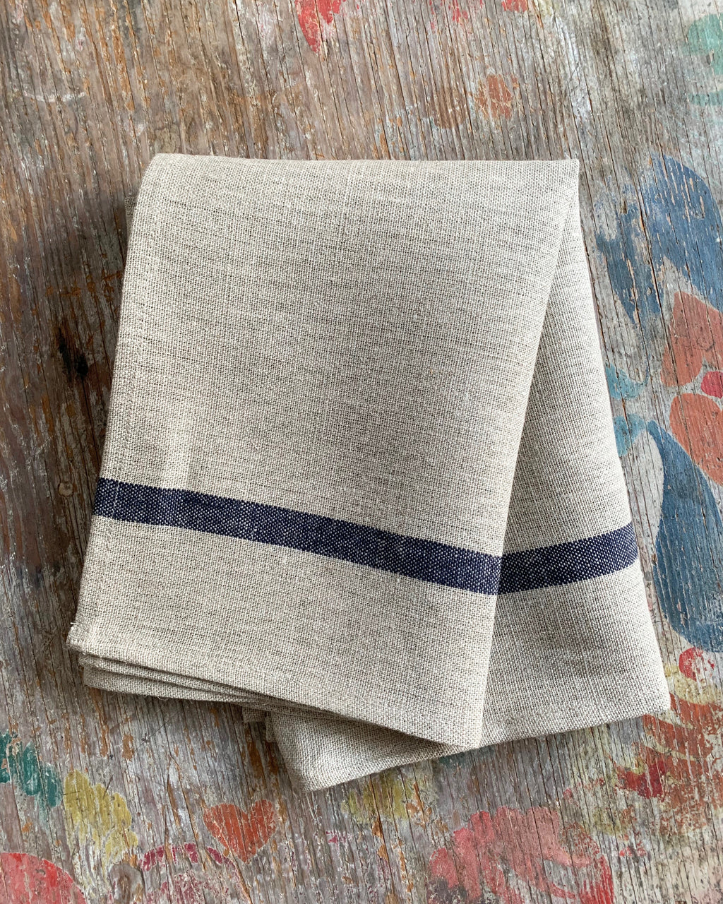 Fog linen work / Linen Lined Kitchen Cloth