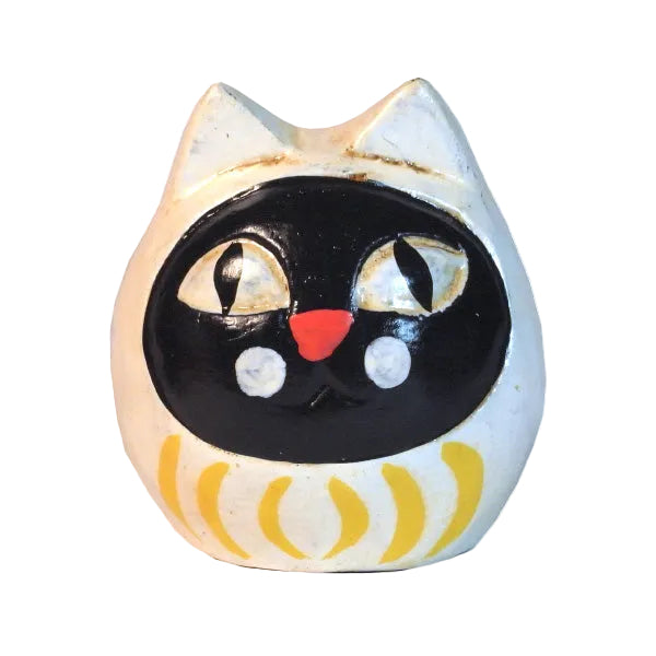 Daruma Cat White / M