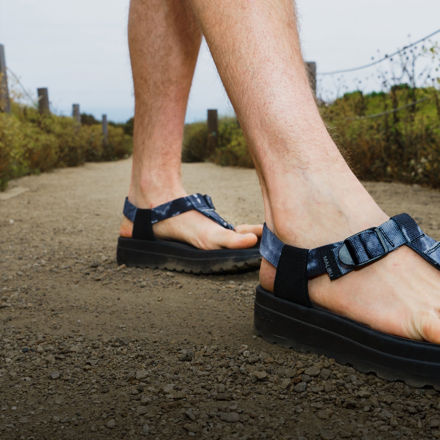 Solstice / Tie-Dye Black (Malibu Sandals)
