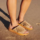 Thunderbird Thatched Slide / Beige Tan (Malibu Sandals)