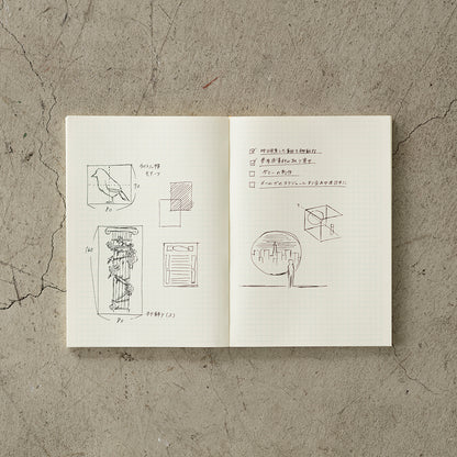 MD Notebook/ A6/ Grid (MIDORI)