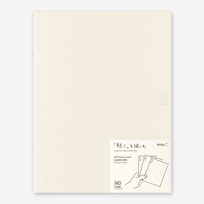 MD Notebook Light 3pcs/ A4/ Blank (MIDORI)