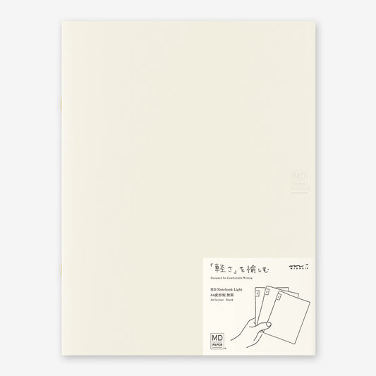 MD Notebook Light 3pcs/ A4/ Blank (MIDORI)