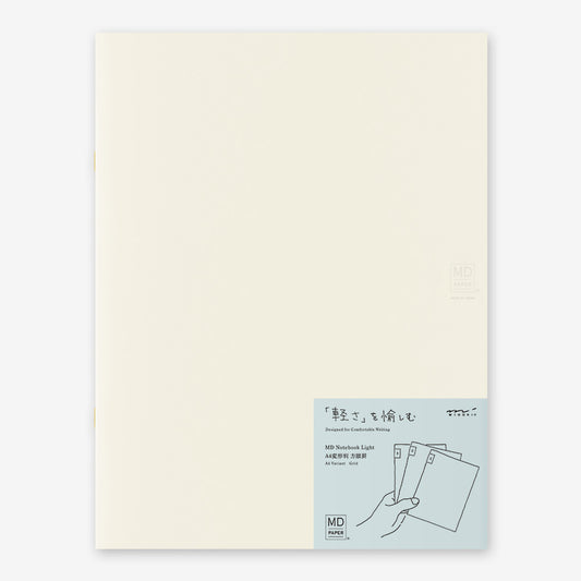 MD Notebook Light 3pcs/ A4/ Grid (MIDORI)