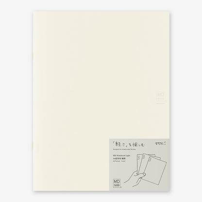 MD Notebook Light 3pcs/ A4/ Lined (MIDORI)