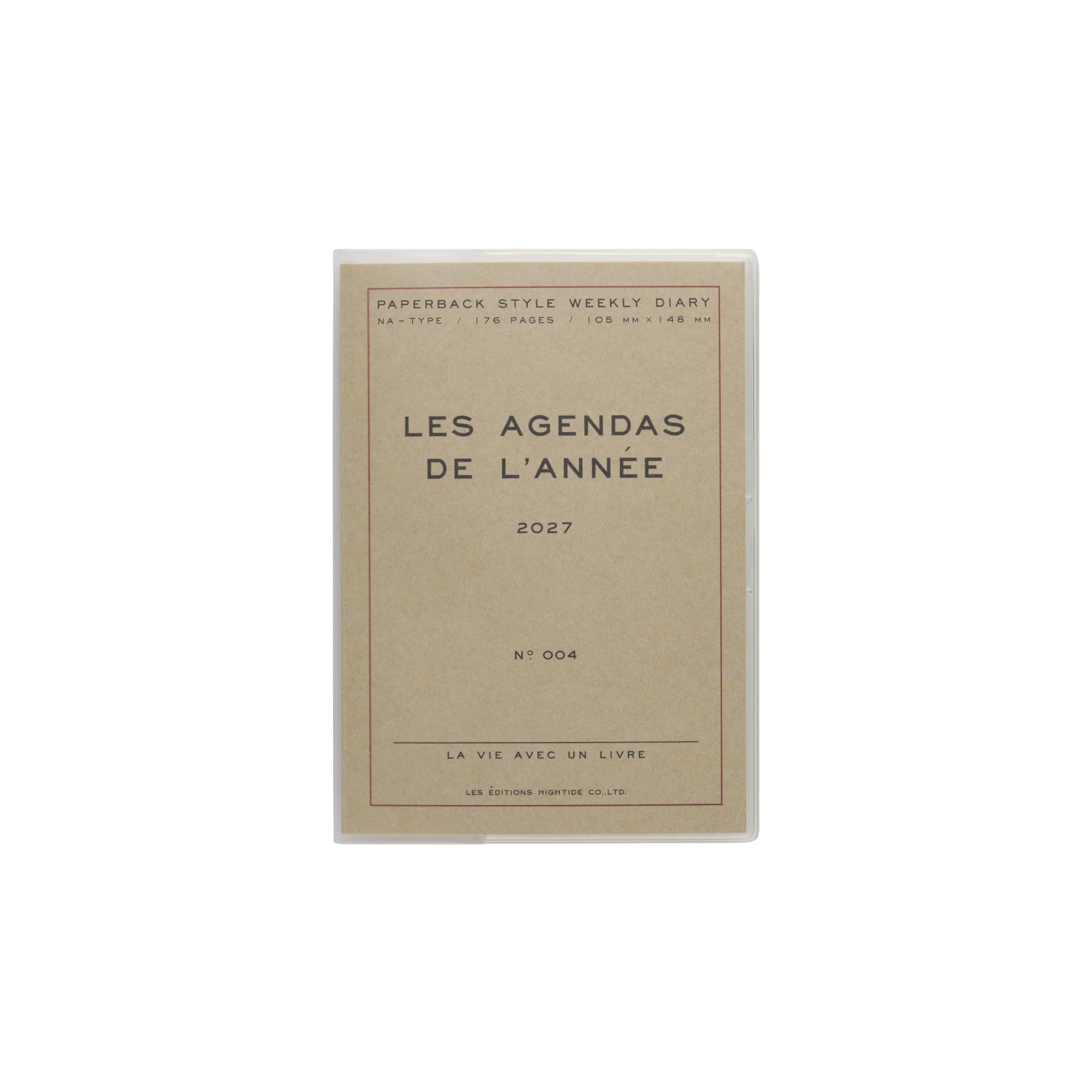 2027 Weekly Planner Poche A6