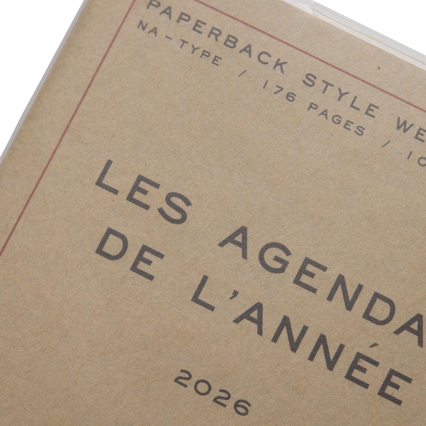 2026 Weekly Planner Poche A6