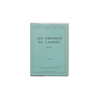 2026 Weekly Planner Poche A6