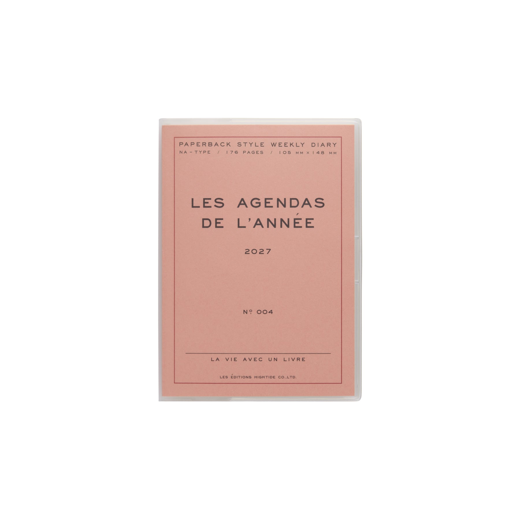 2027 Weekly Planner Poche A6