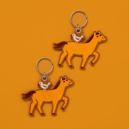 Stitch Work Key Chain / Year of the Horse