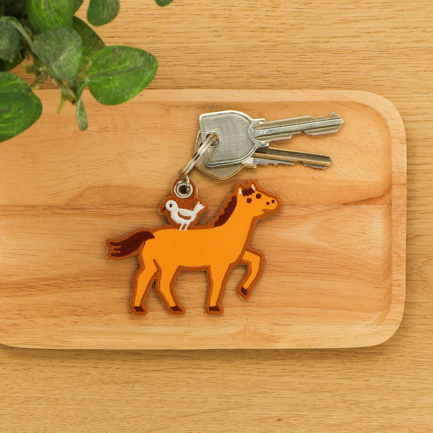 Stitch Work Key Chain / Year of the Horse