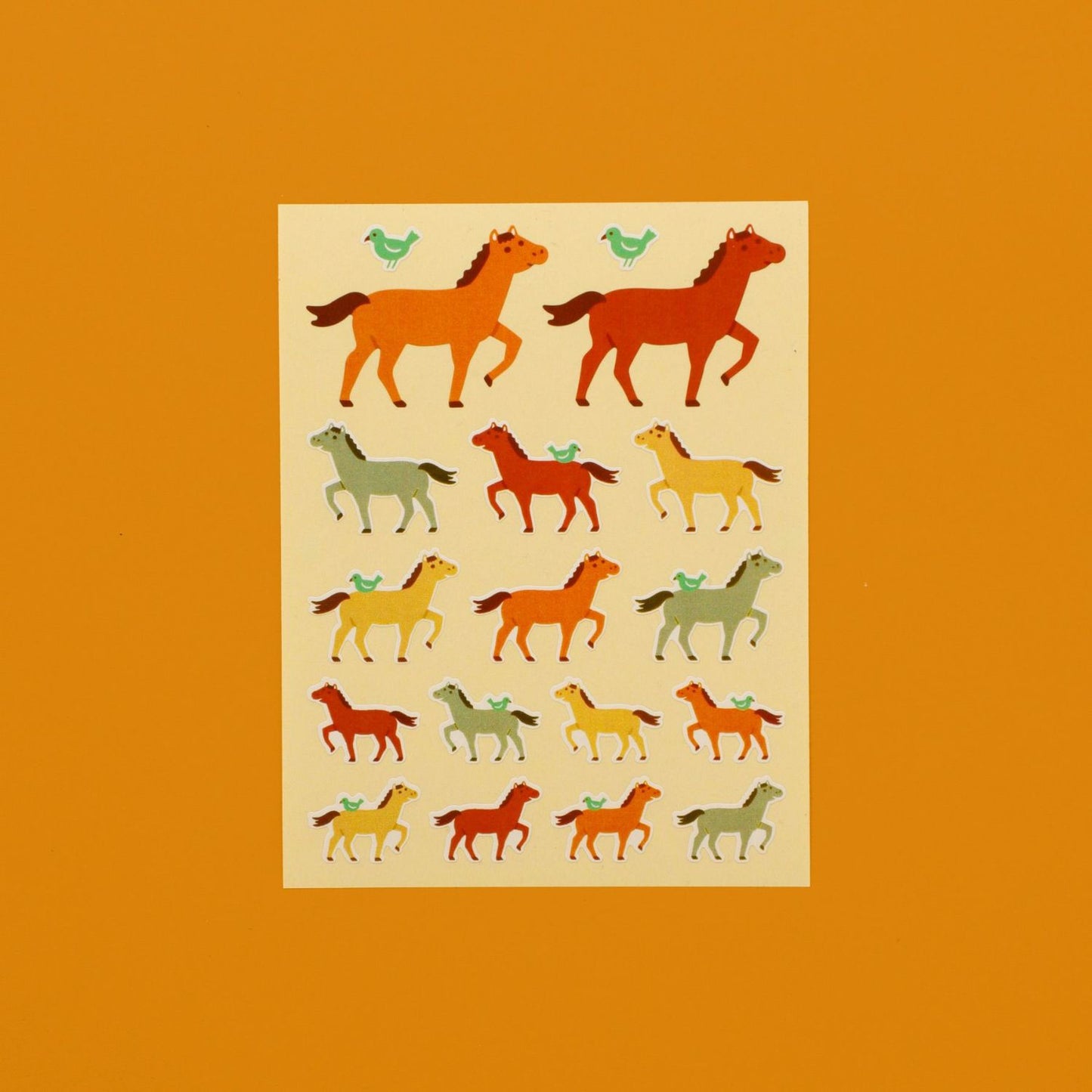 Japanese Retro Sticker / Year of the Horse