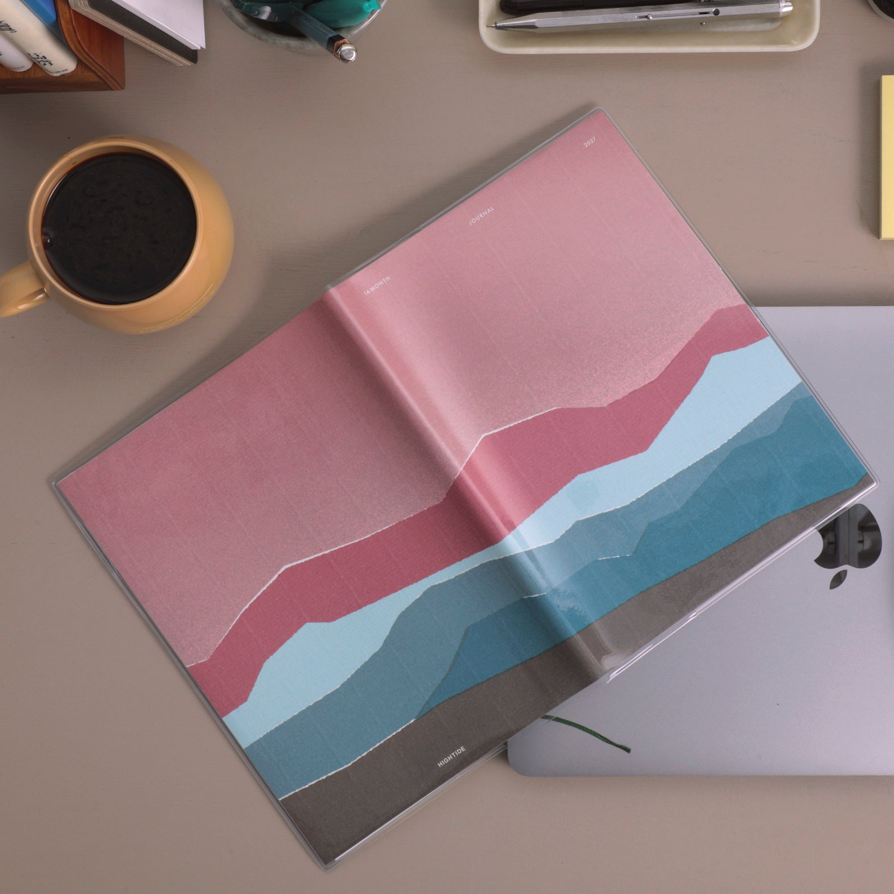 2027 Monthly Planner Scenery A5