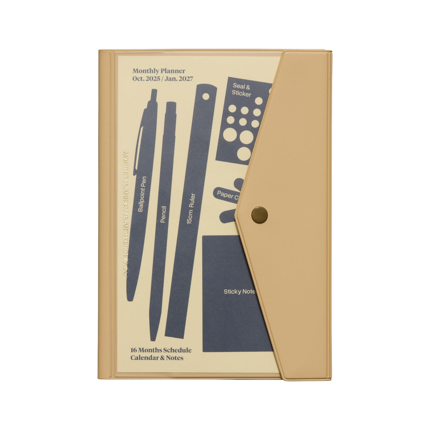 2026 Monthly Planner Fugen A5