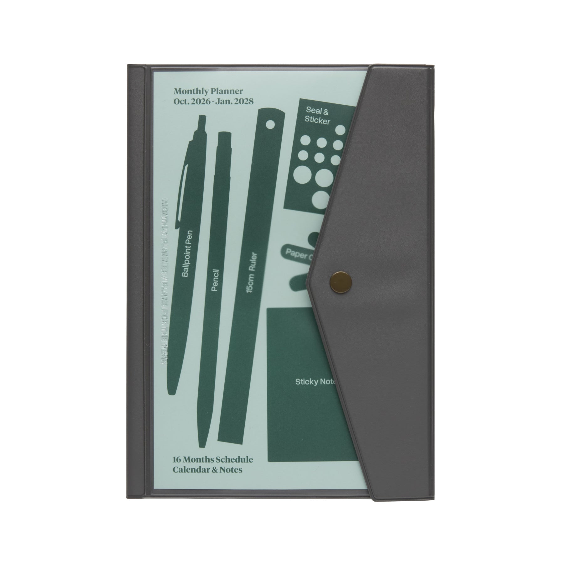 2027 Monthly Planner Fugen A5
