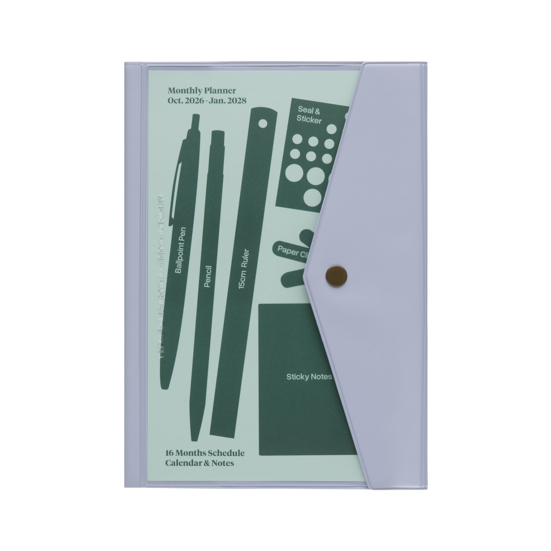 2027 Monthly Planner Fugen A5