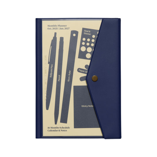 2026 Monthly Planner Fugen A5