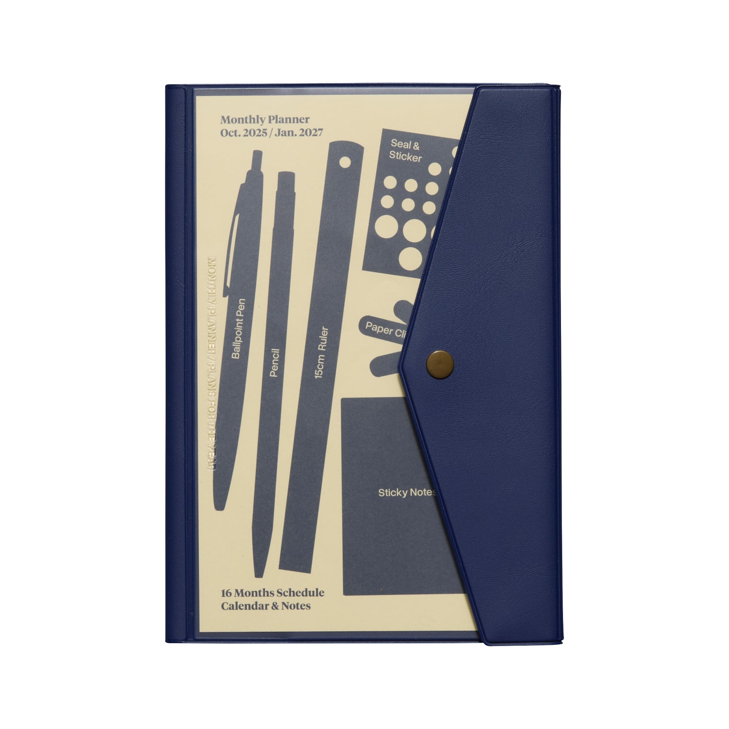 2026 Monthly Planner Fugen A5