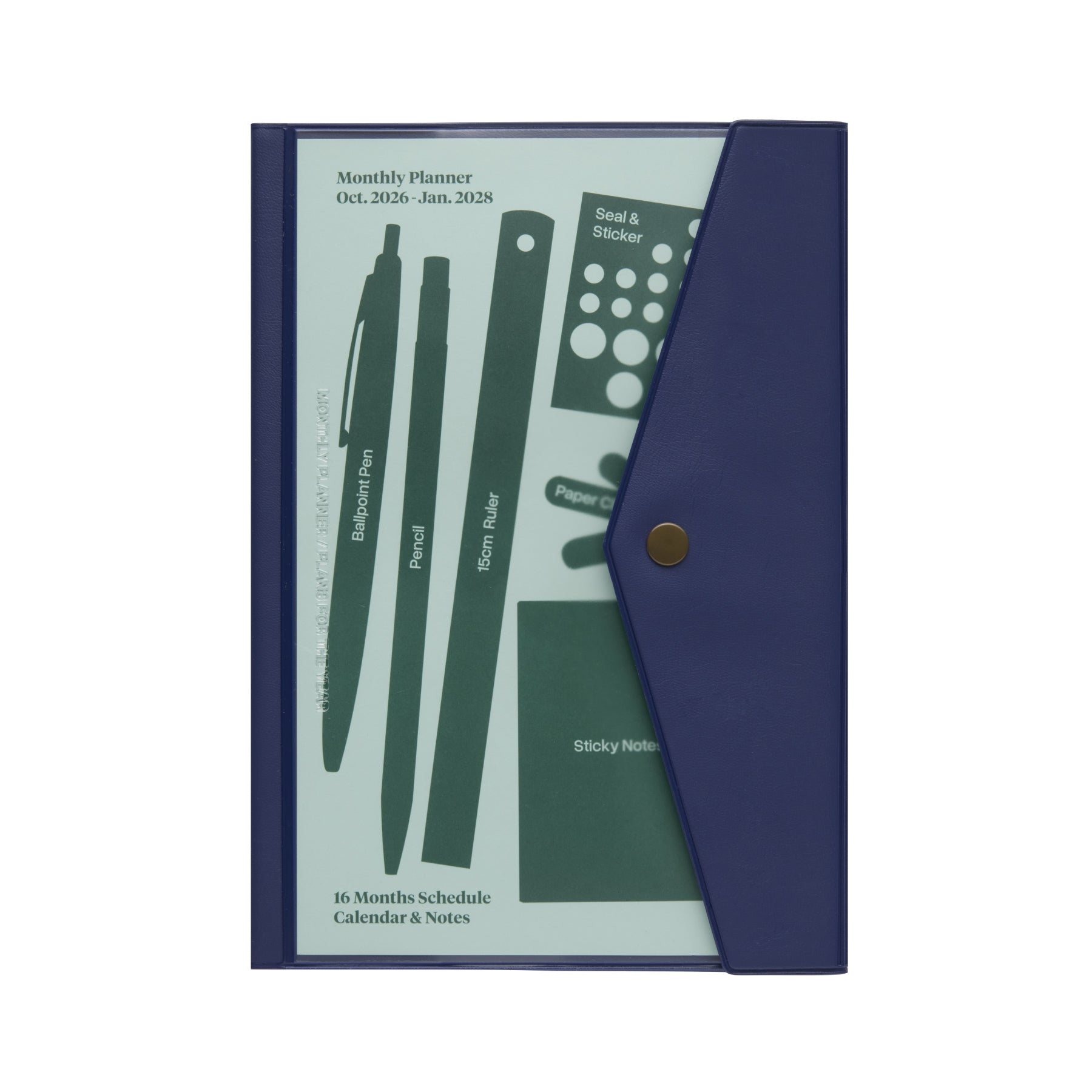 2027 Monthly Planner Fugen A5
