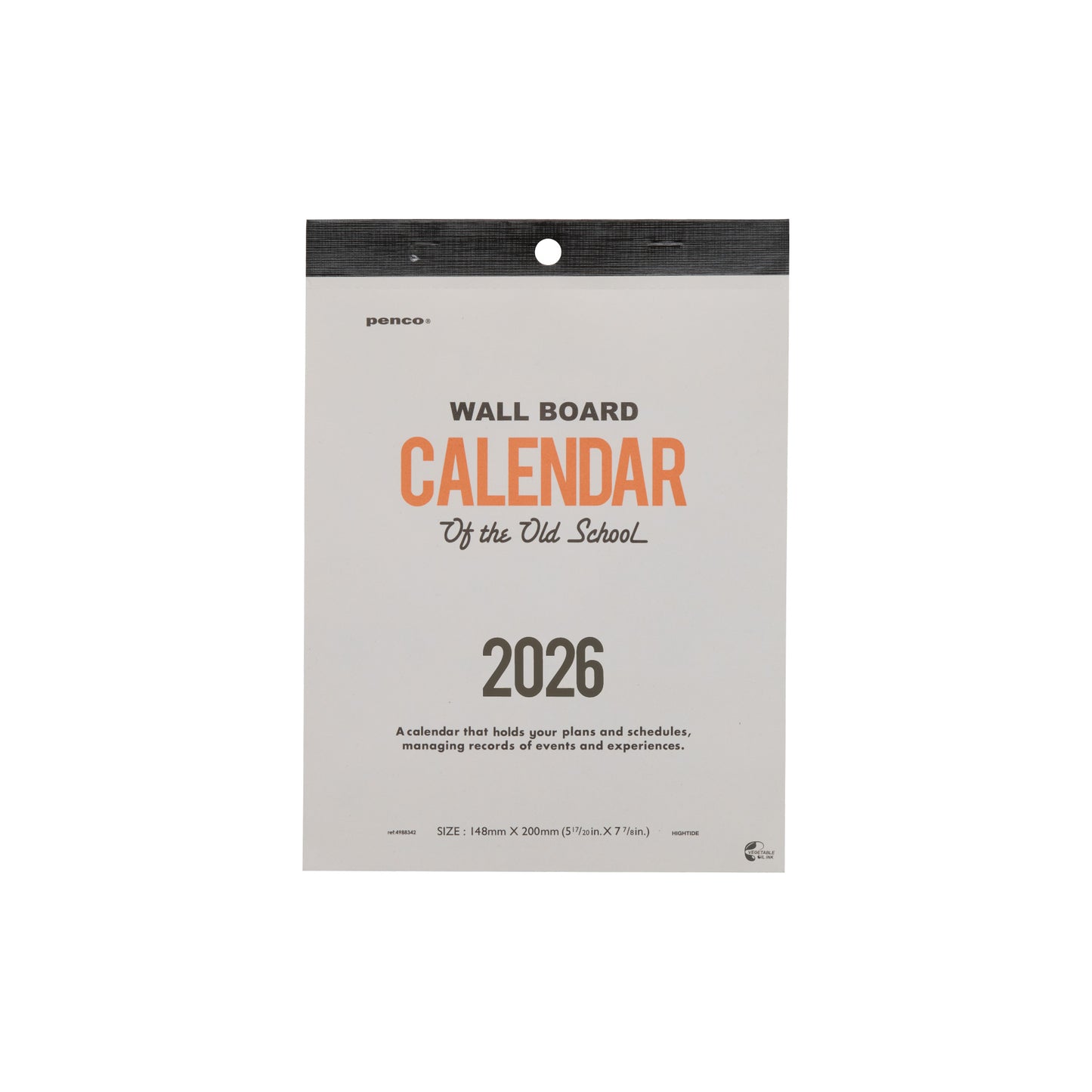 2026 Wall Calendar / A5