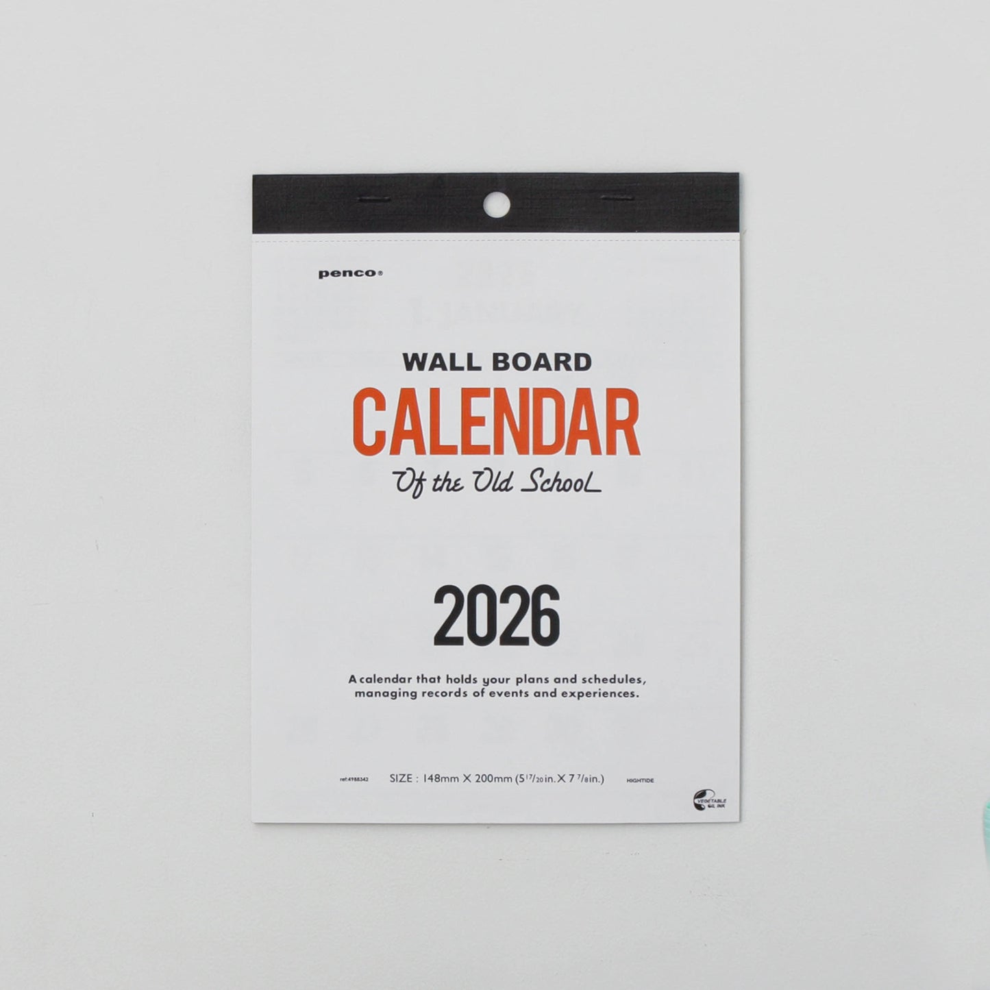 2026 Wall Calendar / A4