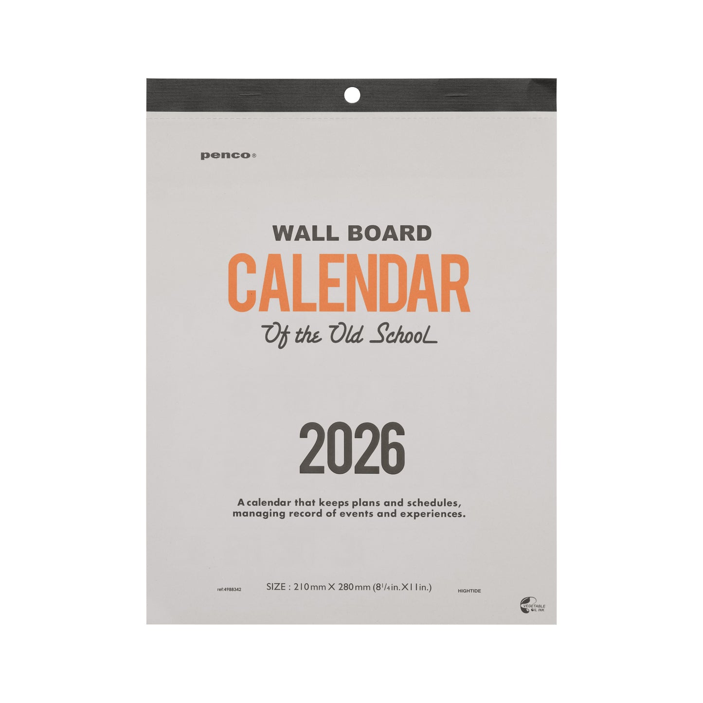 2026 Wall Calendar / A4