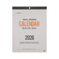 2026 Wall Calendar / A4
