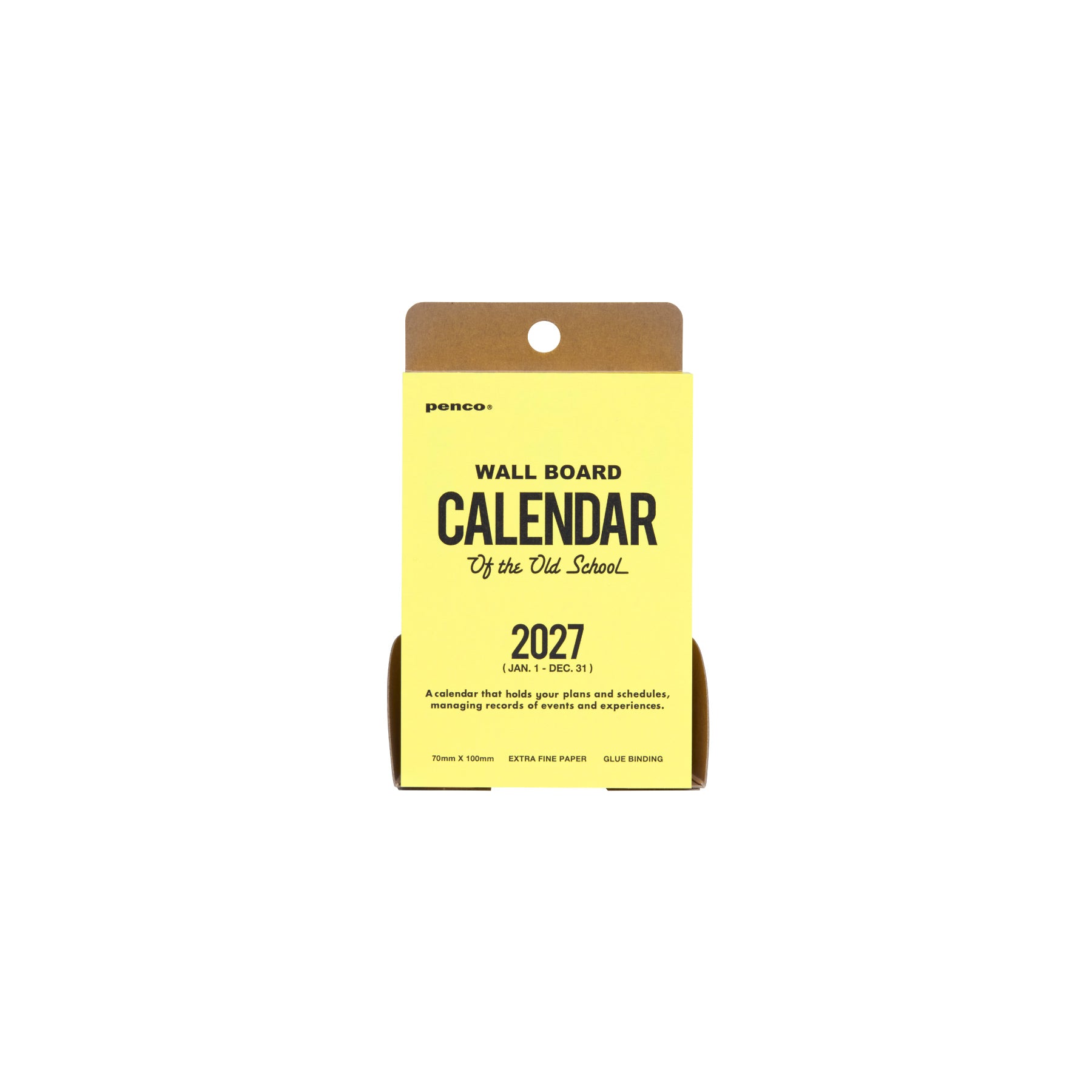 2027 Daily Calendar