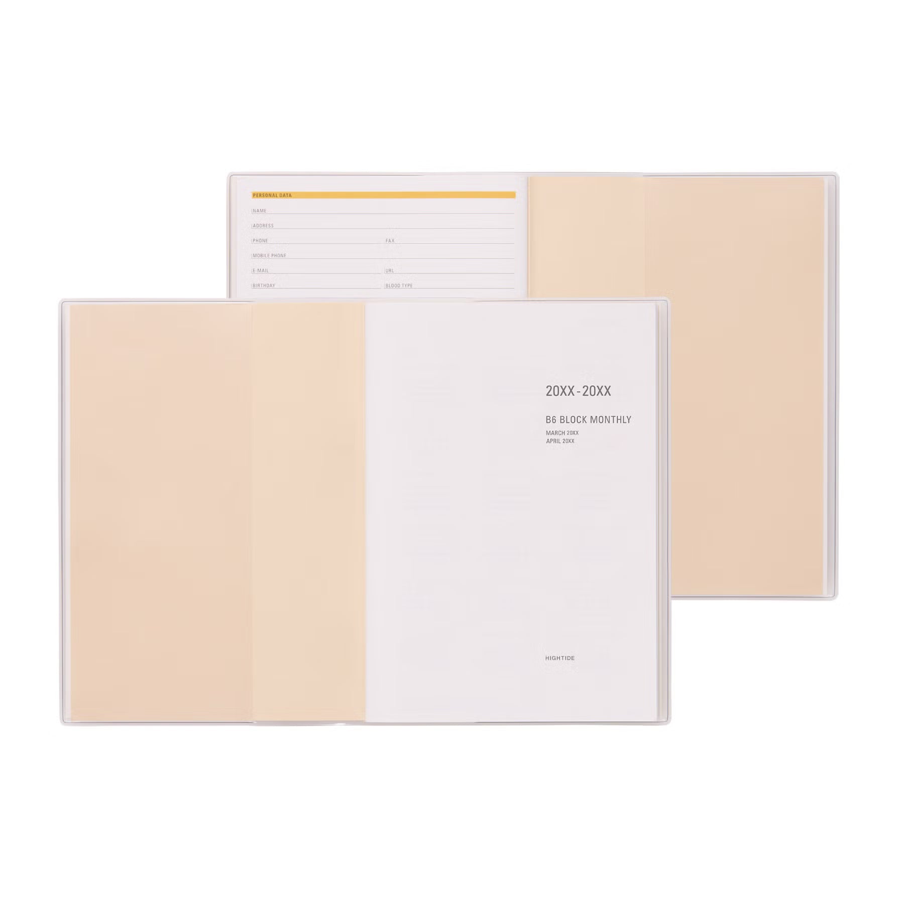 2027 Monthly Planner Papillon B6