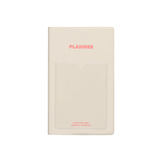 2026 Monthly Planner Shine B6 Slim