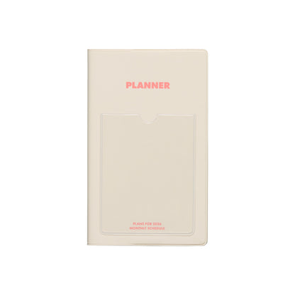 2026 Monthly Planner Shine B6 Slim