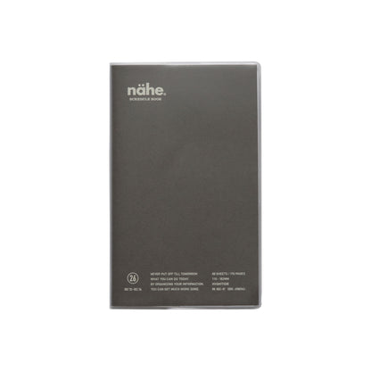 2026 Weekly Planner Nähe B6 Slim Vertical