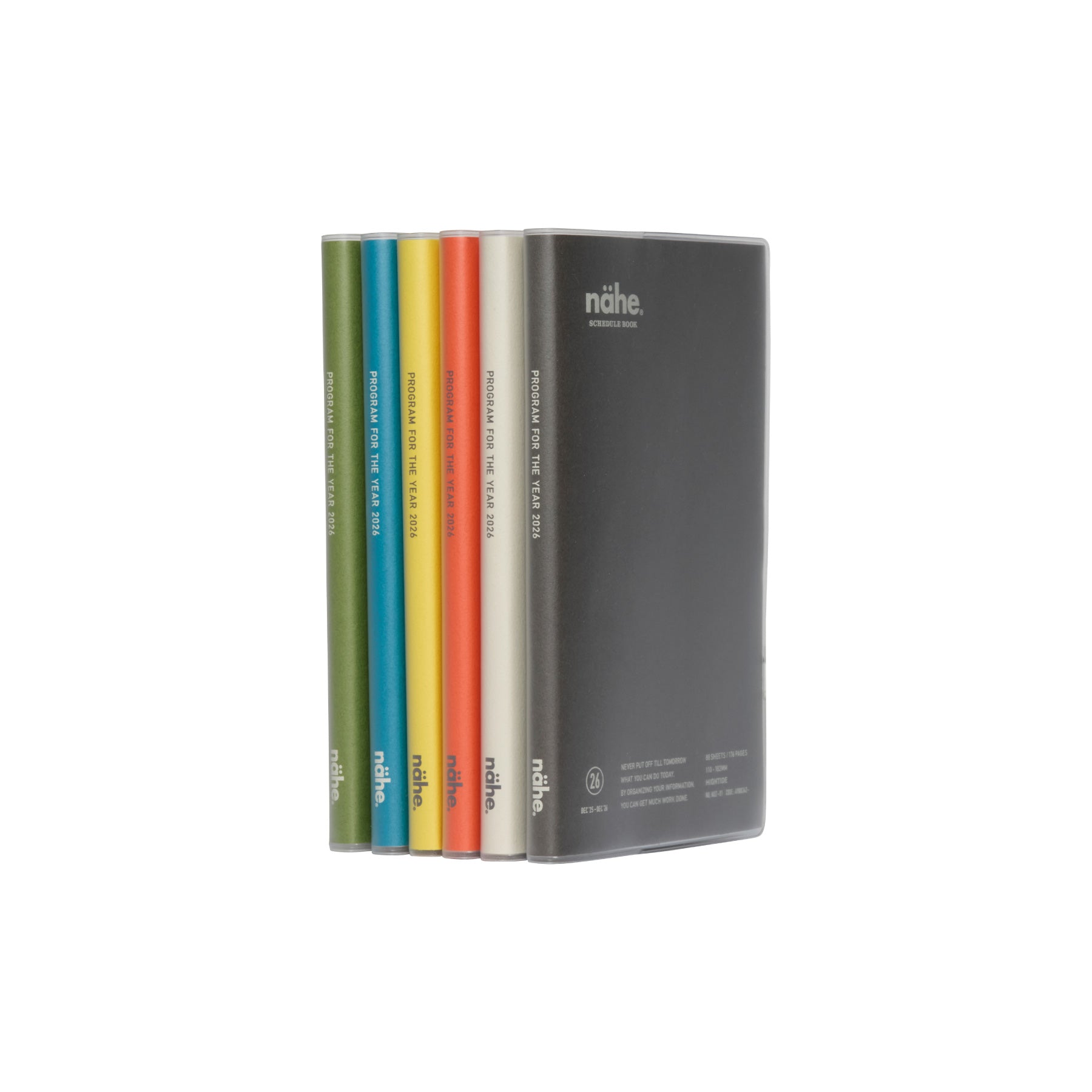 2026 Weekly Planner Nahe B6 Slim Vertical