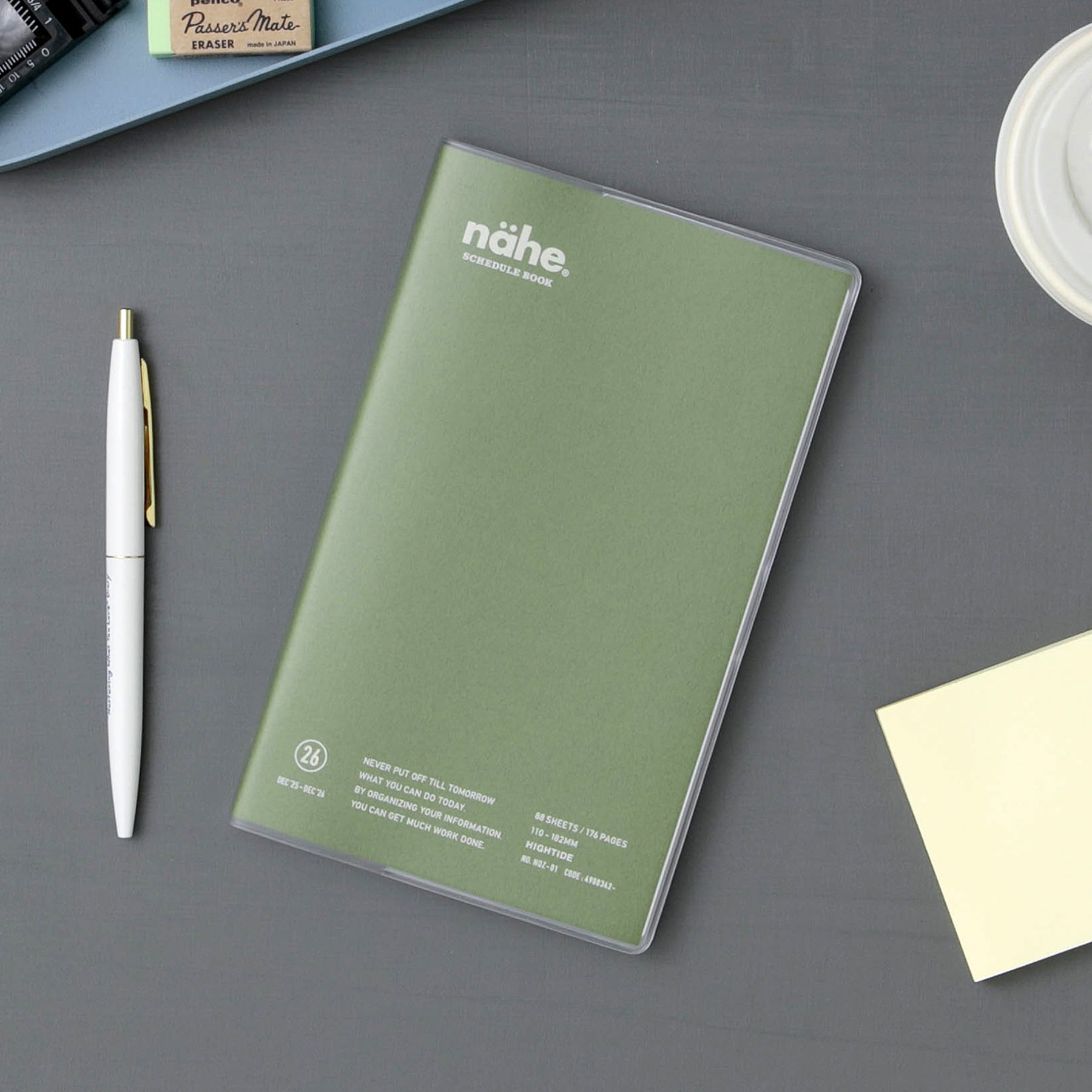 2026 Weekly Planner Nahe B6 Slim Vertical