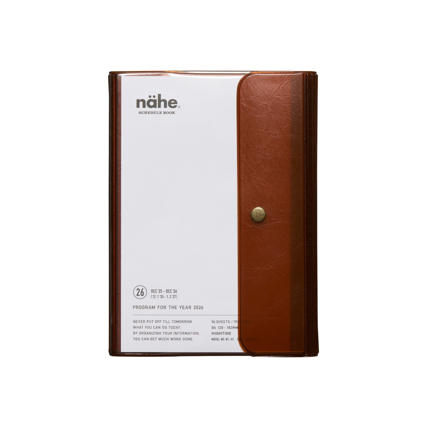 2026 Weekly Planner Nähe B6