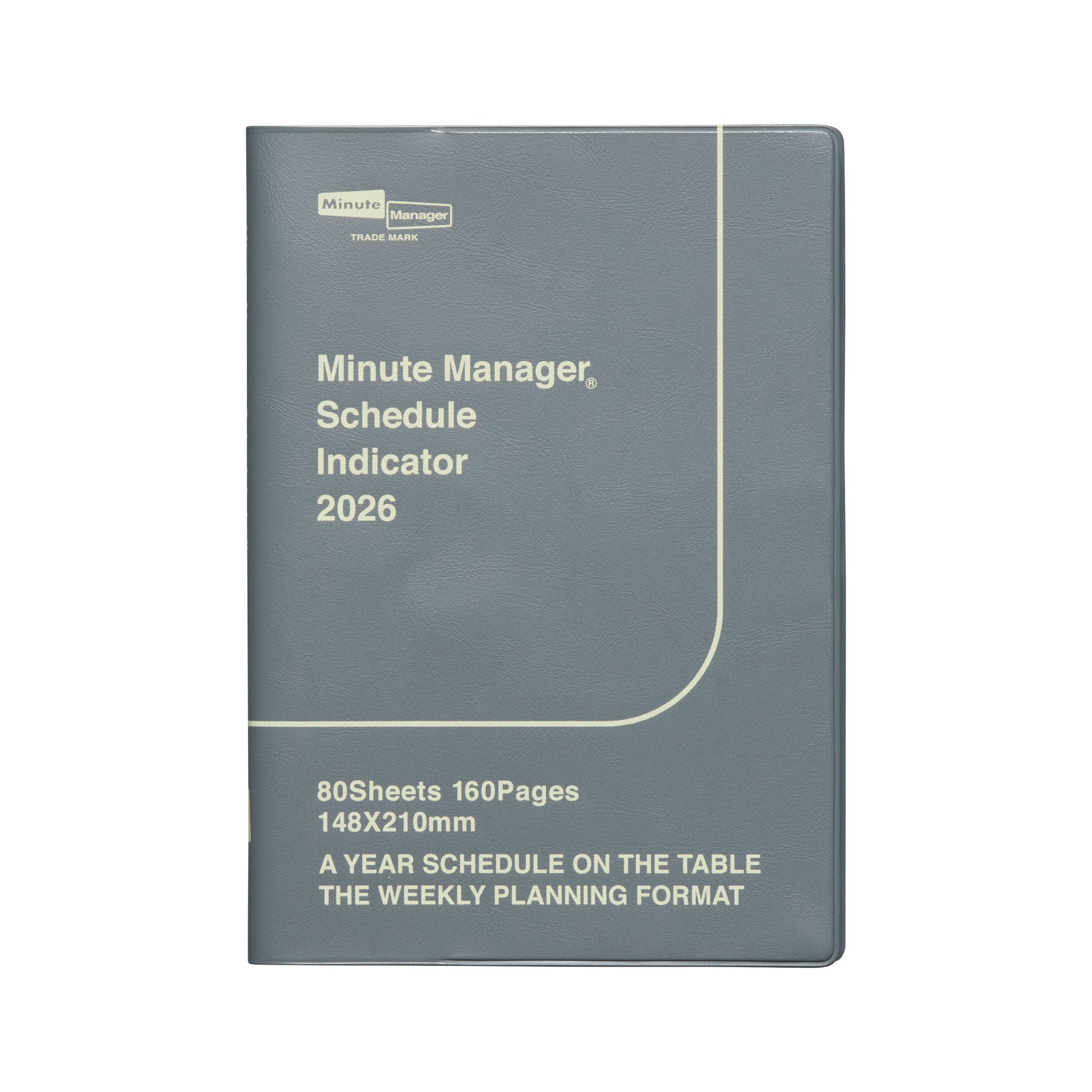 2026 Weekly Planner Minute Manager A5 LEFT