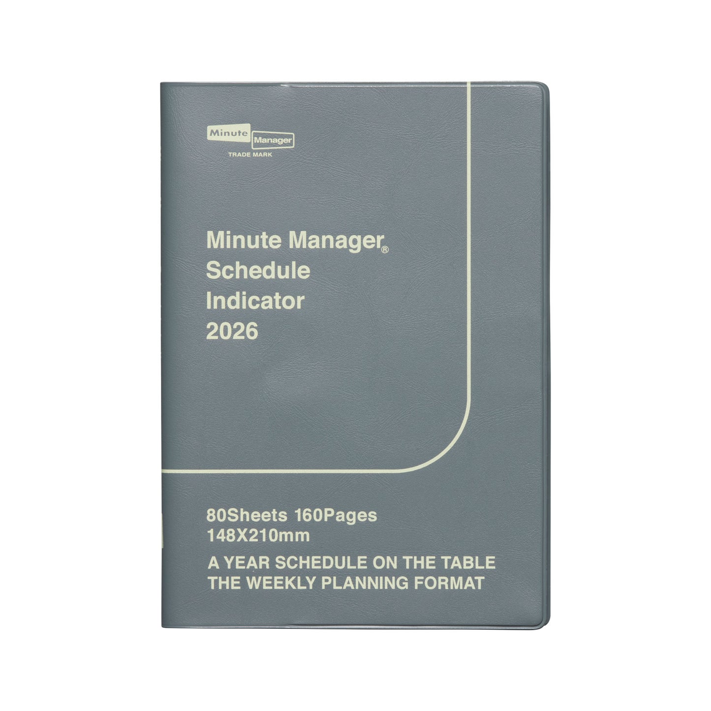 2026 Weekly Planner Minute Manager A5 LEFT