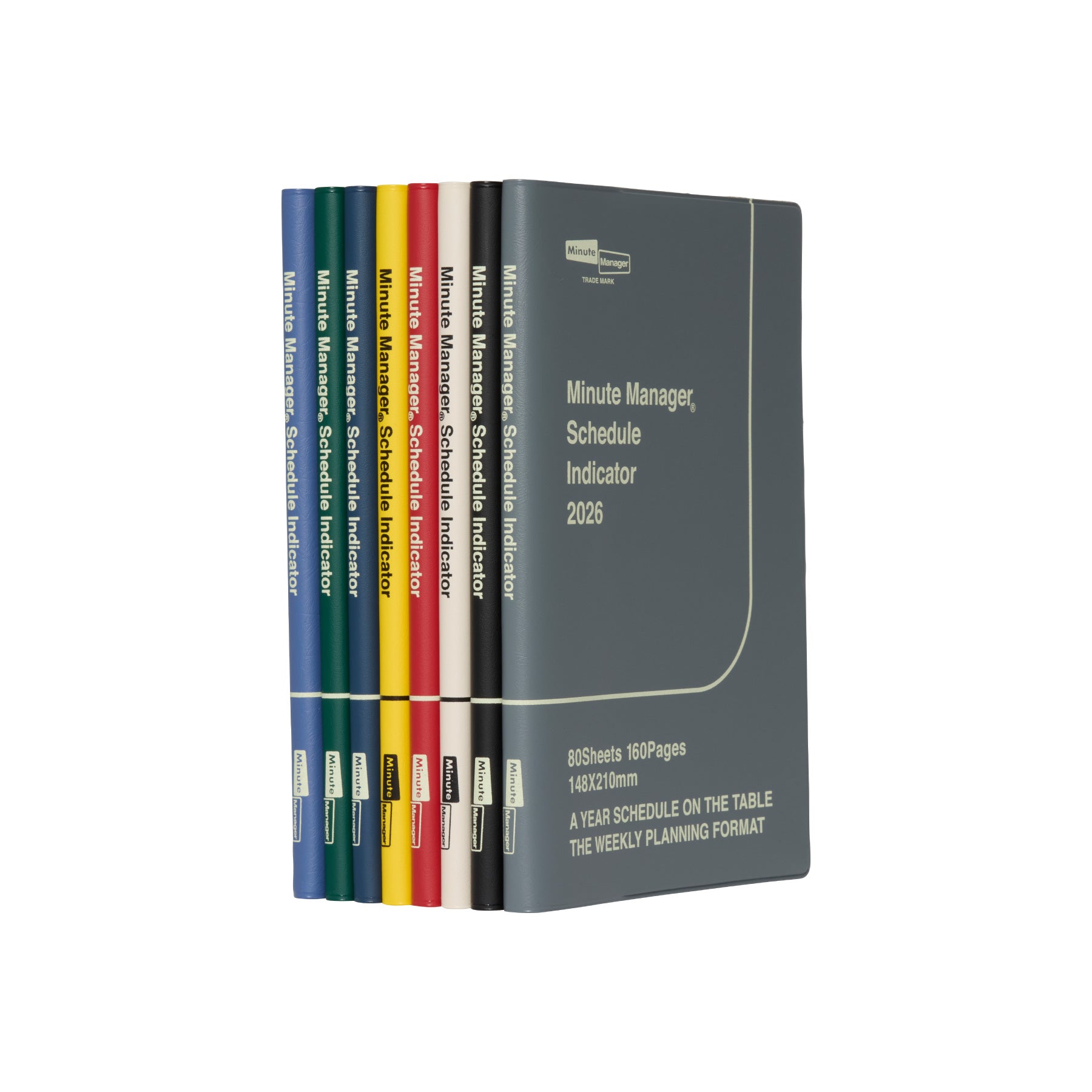 2026 Weekly Planner Minute Manager A5 LEFT