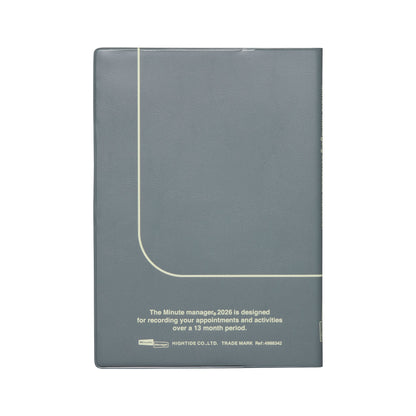 2026 Weekly Planner Minute Manager A5 LEFT