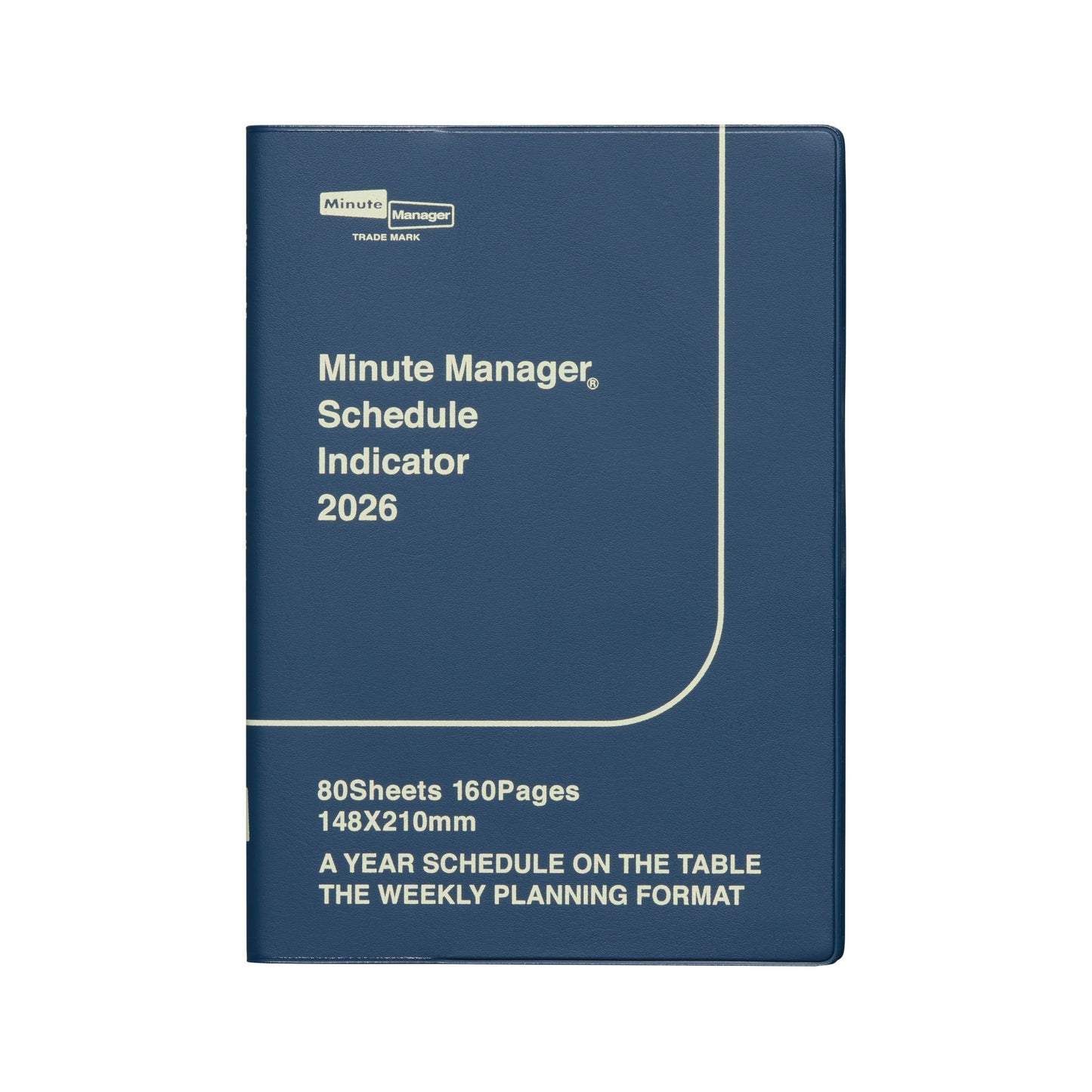 2026 Weekly Planner Minute Manager A5 LEFT