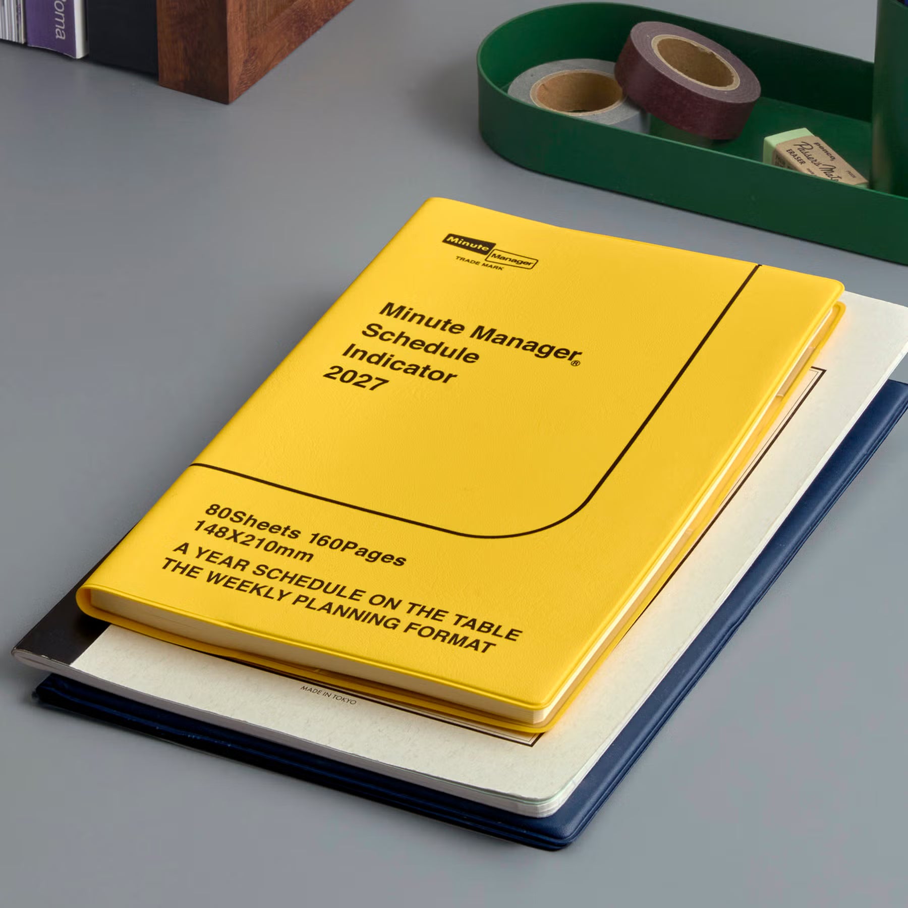 2027 Weekly Planner Minute Manager A5 LEFT